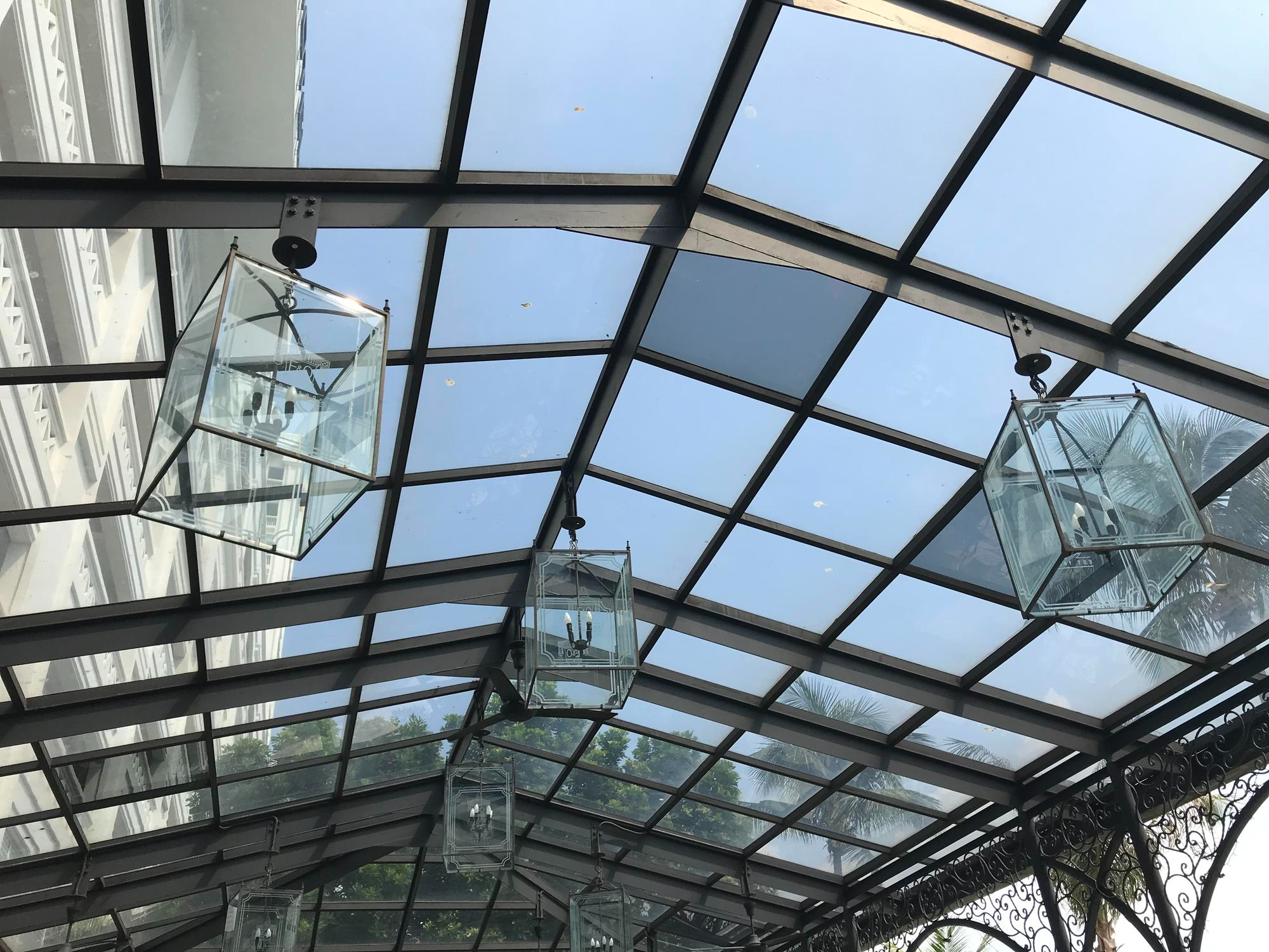 Architectural glass skylight installation with metal framing – Glass Pro Dallas