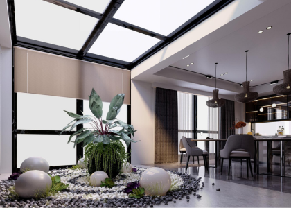 Glass Pro Dallas team providing skylight glass installation for residential home