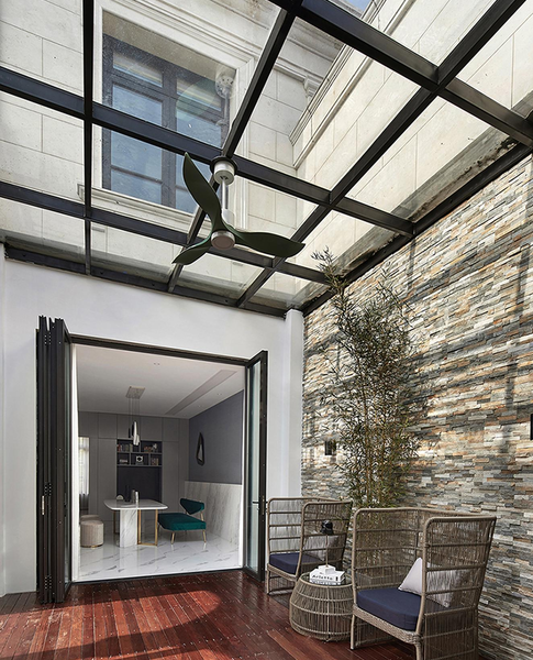 Skylight glass installation bringing natural light indoors – Glass Pro Dallas
